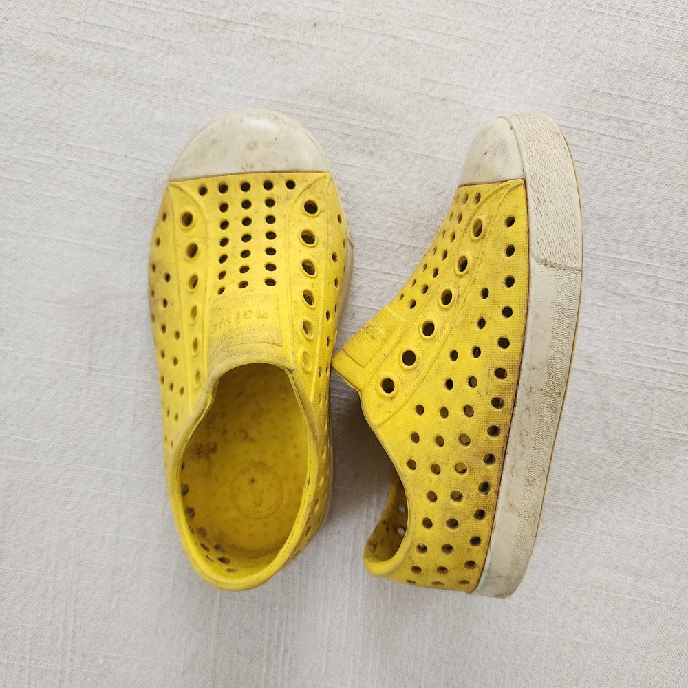 Yellow Kids Sandals